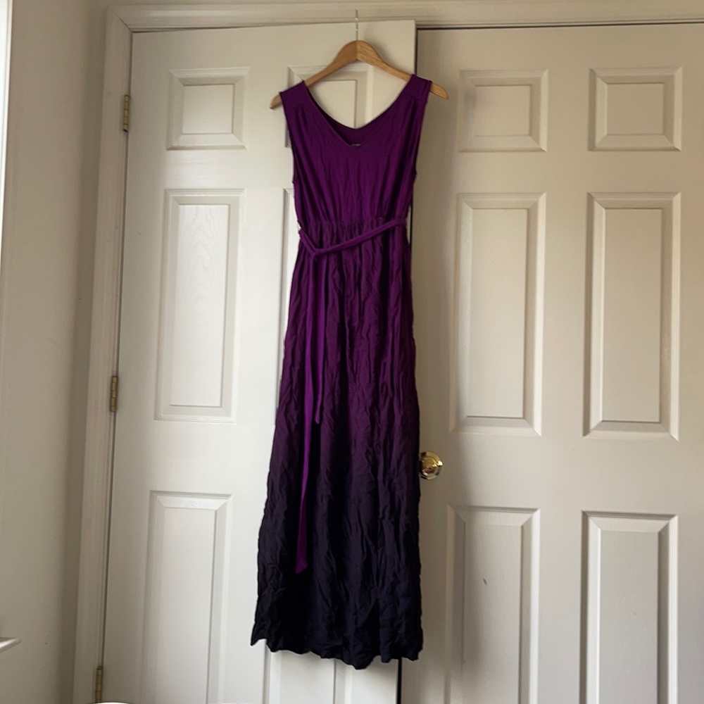 Ombré Maternity Maxi dress